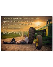 JD God Made A Farmer Wife 36x24 Poster front