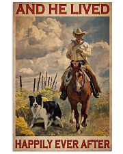 Man With Horse And Dog Happily Ever After 24x36 Poster front