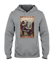 Scuba Diving Octopus Hooded Sweatshirt tile