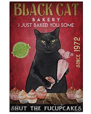 Black Cat Shut The Fucupcakes 2 24x36 Poster front