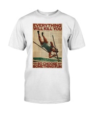 Pole Vaulting Choose Something Fun Classic T-Shirt tile