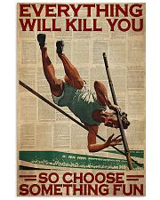 Pole Vaulting Choose Something Fun 24x36 Poster front