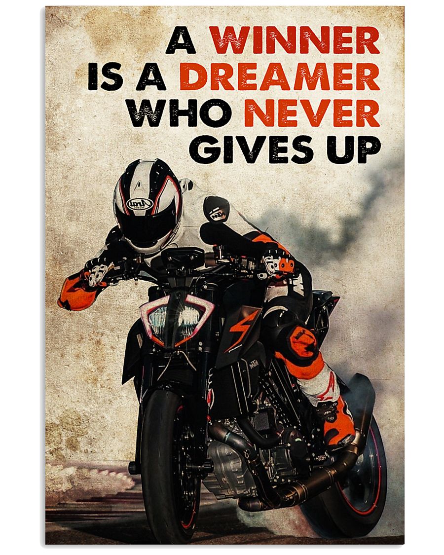 Biker Dreamer 24x36 Poster