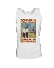 Female Pilot Unisex Tank tile