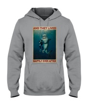 Diver And Shark Happily Ever After Hooded Sweatshirt tile