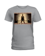 Barbell Suck It Up Princess Ladies T-Shirt tile