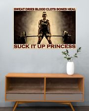 Barbell Suck It Up Princess 36x24 Poster poster-landscape-36x24-lifestyle-21