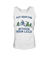 Put The Fun Boy Unisex Tank tile