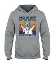 Muff Diver We Dive At Five Hooded Sweatshirt tile