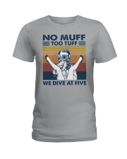 Muff Diver We Dive At Five Ladies T-Shirt tile