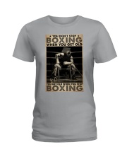 Boxing You Don't Stop Ladies T-Shirt tile