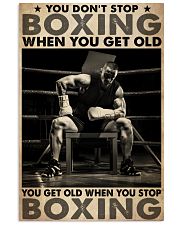 Boxing You Don't Stop 24x36 Poster front