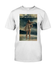 Surfing Girl Don't Fear Death Classic T-Shirt tile