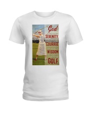 Golfer God Grant Me Ladies T-Shirt tile