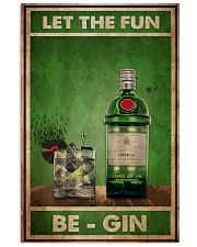 Gin Let The Fun 24x36 Poster front
