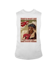 Dog Fly And Know Things Sleeveless Tee tile