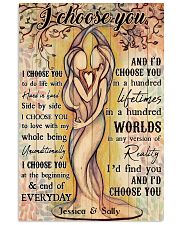 Lesbian I Choose You Vertical Poster tile