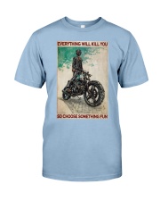 Motorcycle Choose Something Fun Premium Fit Mens Tee tile