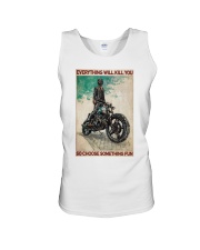 Motorcycle Choose Something Fun Unisex Tank tile