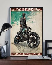 Motorcycle Choose Something Fun 24x36 Poster lifestyle-poster-2