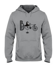 Boo Bicycle Hooded Sweatshirt front
