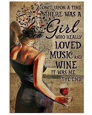 OUAT Girl Music And Wine Vertical Poster tile