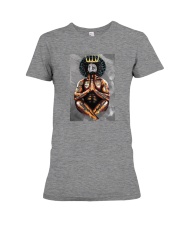 African American Man Poster Design - Dprintes Premium Fit Ladies Tee tile