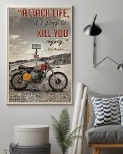 SM On Any Sunday Motorcycle Attack Life 24x36 Poster lifestyle-poster-1