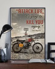 SM On Any Sunday Motorcycle Attack Life 24x36 Poster lifestyle-poster-2
