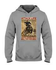 The Great Escape Attack Life Hooded Sweatshirt tile