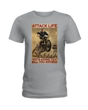 The Great Escape Attack Life Ladies T-Shirt tile