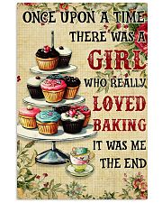 Girl Loved Baking 24x36 Poster front