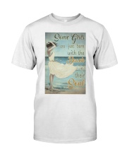 Some Girls Born With The Beach Painting Premium Fit Mens Tee tile