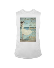 Some Girls Born With The Beach Painting Sleeveless Tee tile