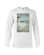 Some Girls Born With The Beach Painting Long Sleeve Tee tile