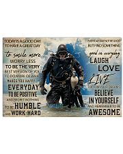 Diver Good Day 36x24 Poster front