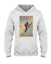Old Mountaineer Choose Something Fun Hooded Sweatshirt tile