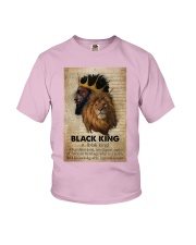 Black King Definition Youth T-Shirt tile