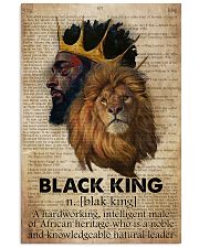 Black King Definition 24x36 Poster front