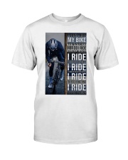Cyclist I Ride Premium Fit Mens Tee tile