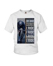 Cyclist I Ride Youth T-Shirt tile