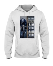 Cyclist I Ride Hooded Sweatshirt tile