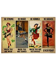 Irish Dancing Be Strong 36x24 Poster front