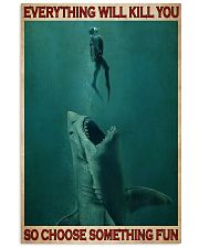 Go Diving With Shark 24x36 Poster front