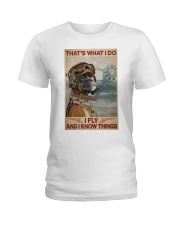 Boxer I Fly Ladies T-Shirt tile