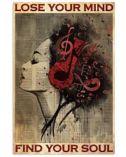 Girl Headphone Lose Your Mind 24x36 Poster front