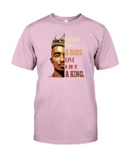 Black Man Hustle Like A Boss Classic T-Shirt tile