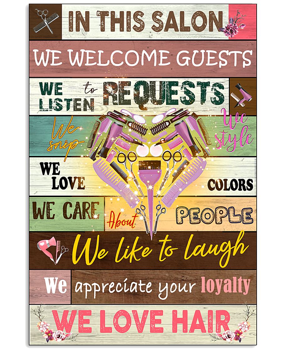 Salon 24x36 Poster