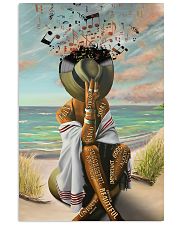 Girl Vinyl Head Beach I Am 24x36 Poster front