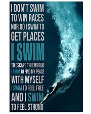 I Swim 24x36 Poster front